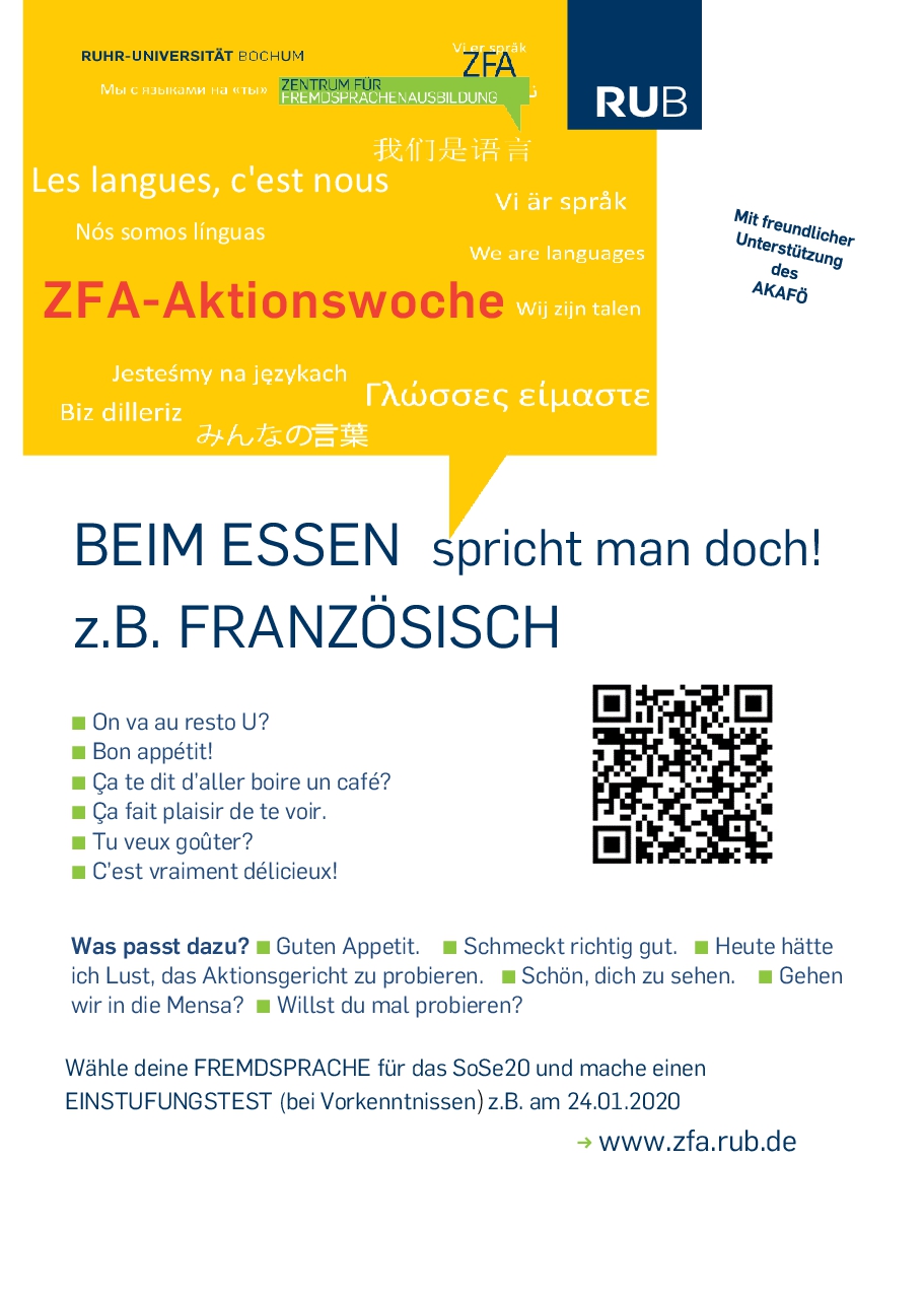Flyer Franzoesisch