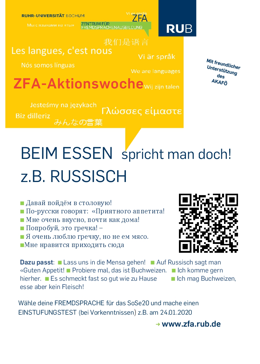 Flyer Russsisch