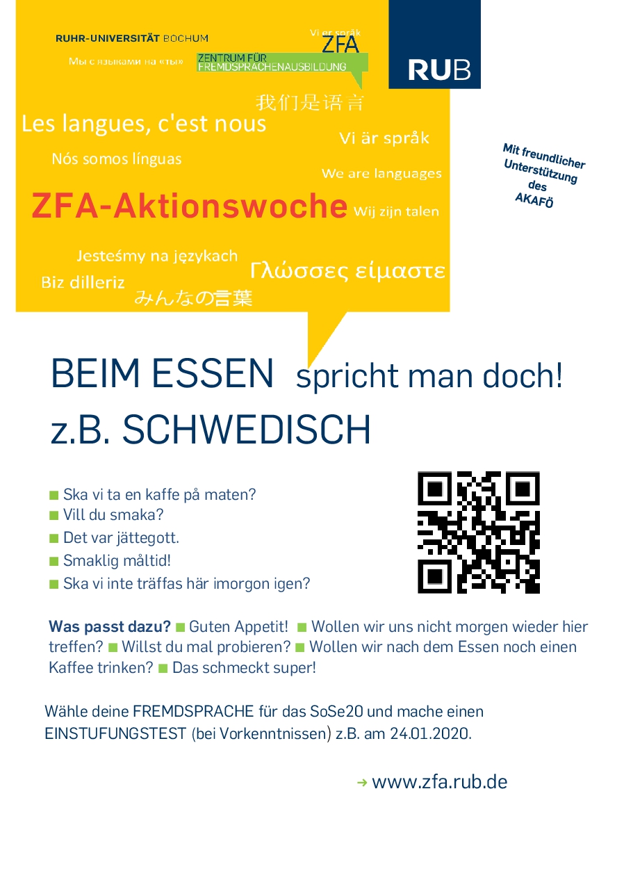 Flyer Schwedisch
